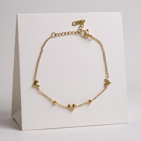 ORIGAMI Heart Bracelet