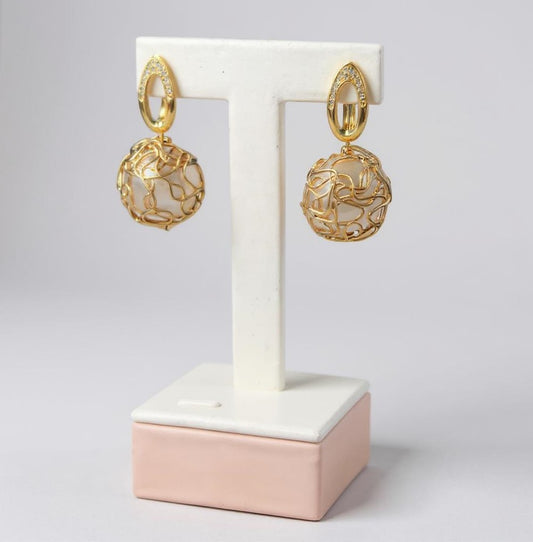 PEARL Filigree Earrings