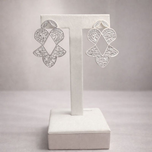 MARIA-PEPITA Silver Earrings