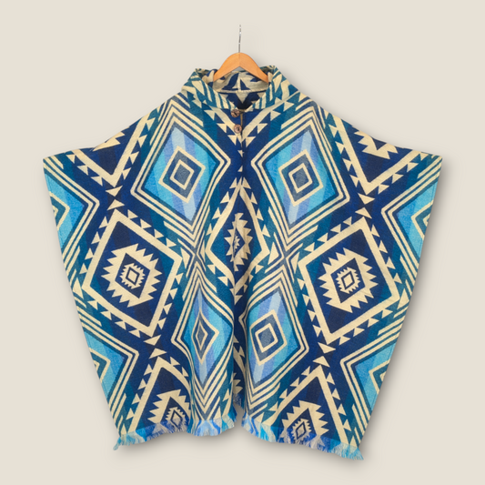 Pirka Blue Poncho