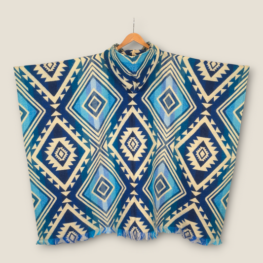 Pirka Blue Poncho