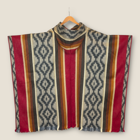 Wasi Red Poncho