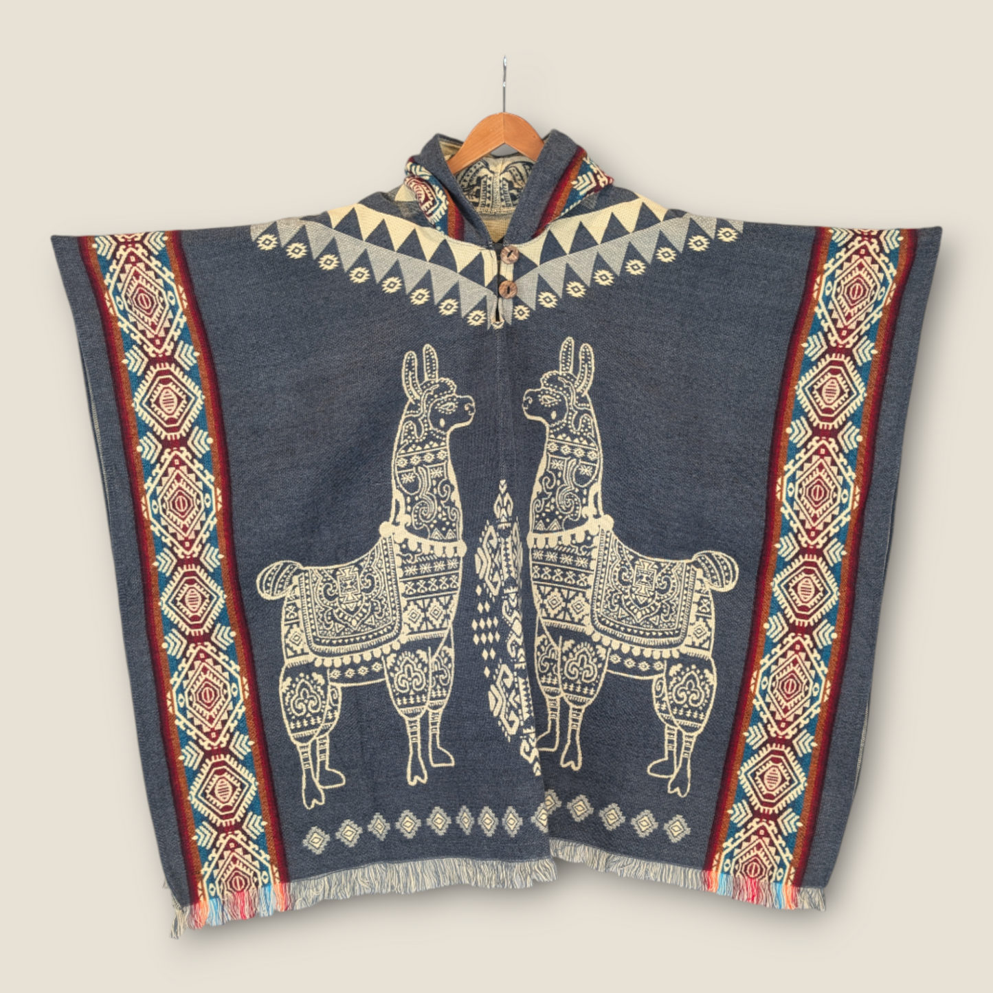 Wawanawi Grey Poncho