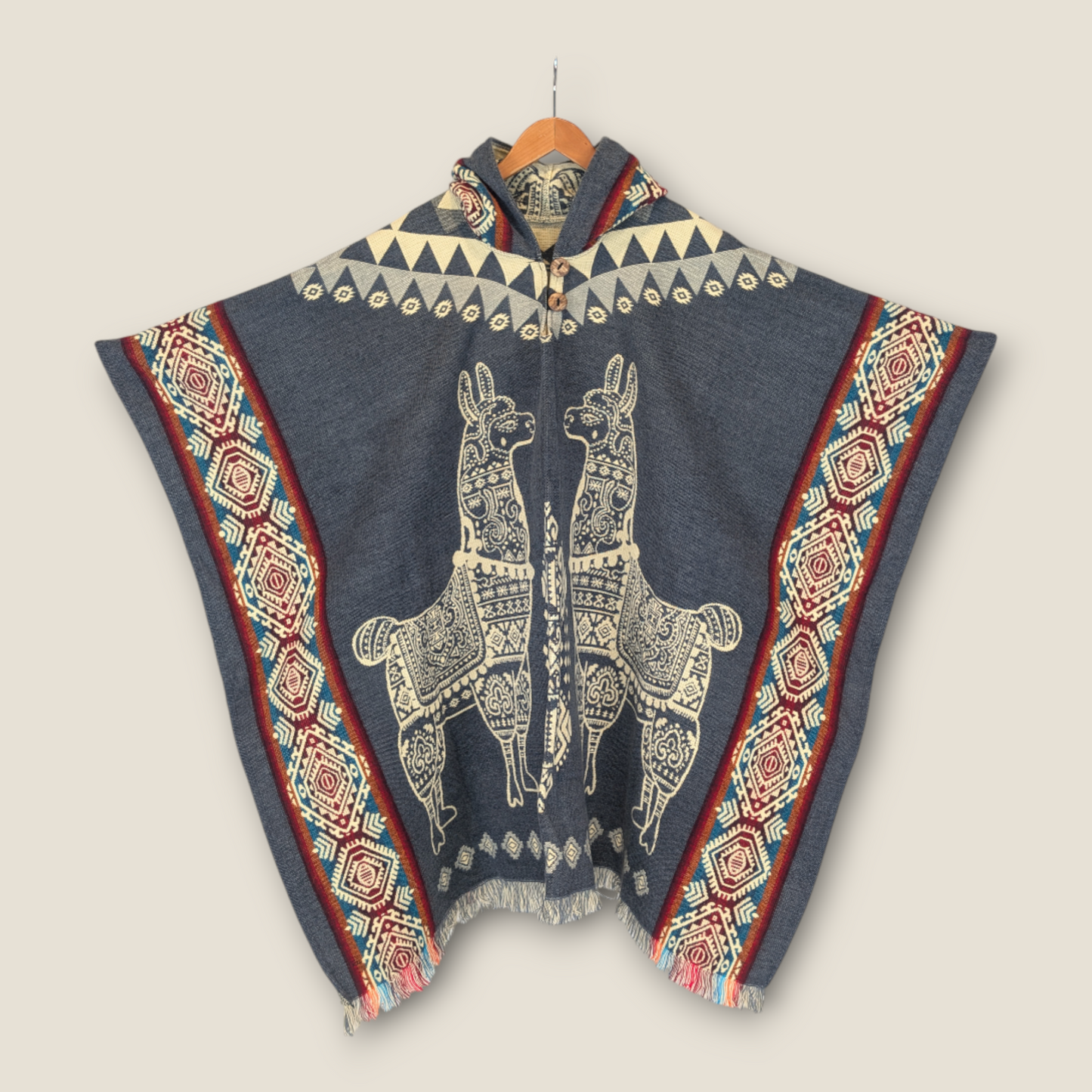 Wawanawi Grey Poncho