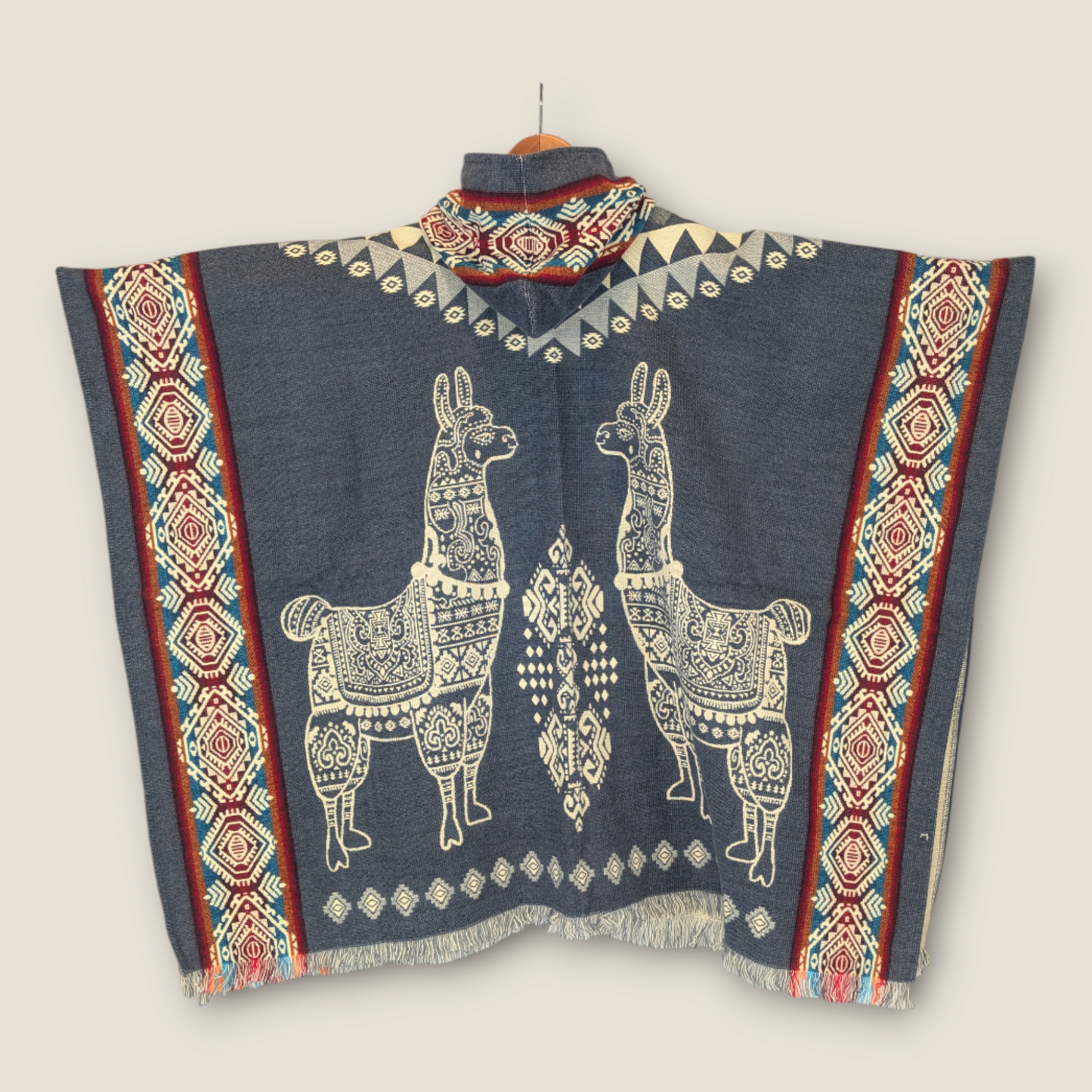 Wawanawi Grey Poncho