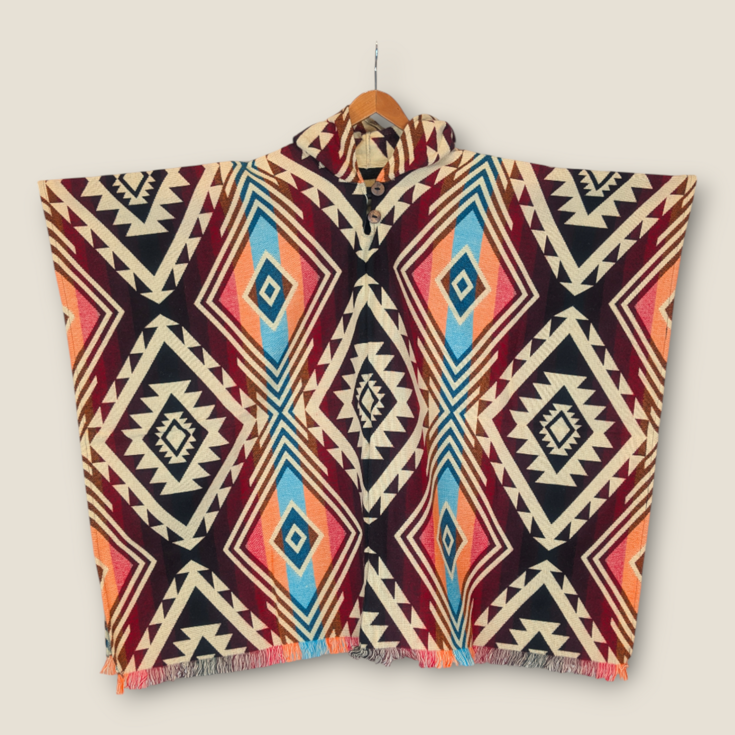 Pirka Orange Poncho