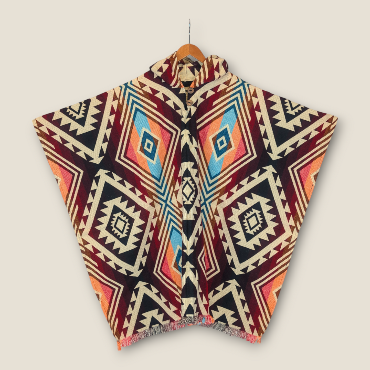 Pirka Orange Poncho