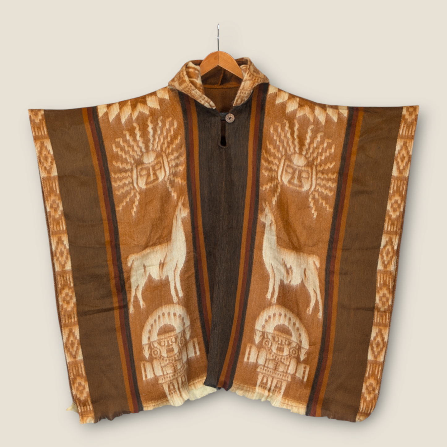 Inti Orange Poncho