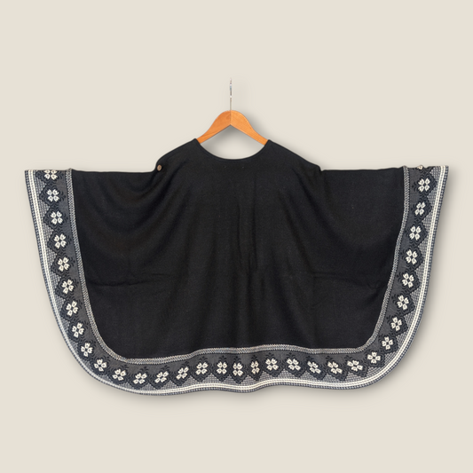 Warmi Black Poncho