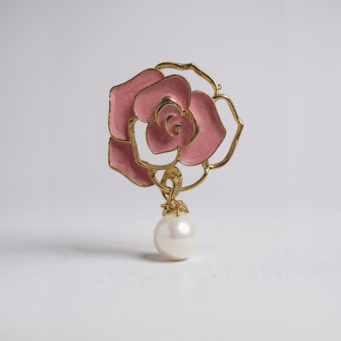 PINK BLOOM Brooch