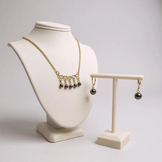 MIDNIGHT Earrings & Necklace