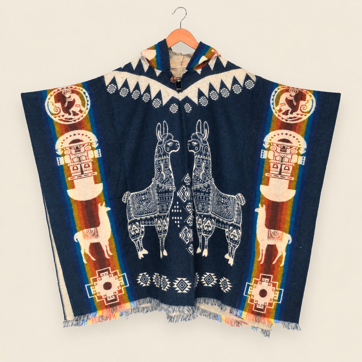 Wawanawi Blue Poncho