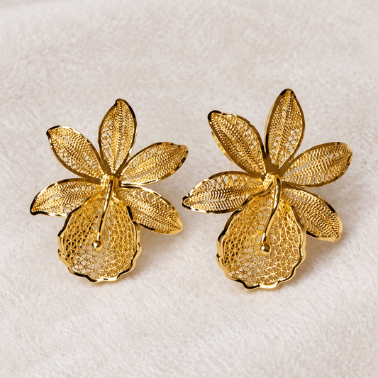 Orquídea de Luz Medium Earrings