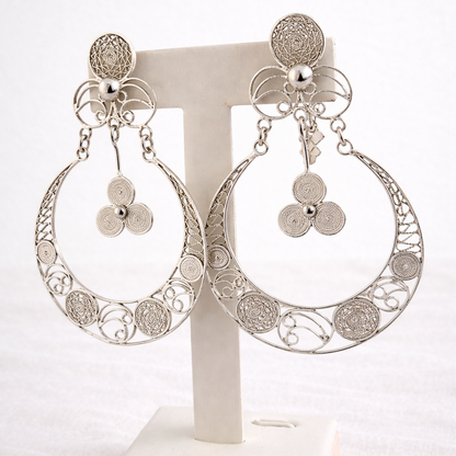 HILOS DEL ALAM Earrings - Silver