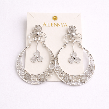 HILOS DEL ALAM Earrings - Silver