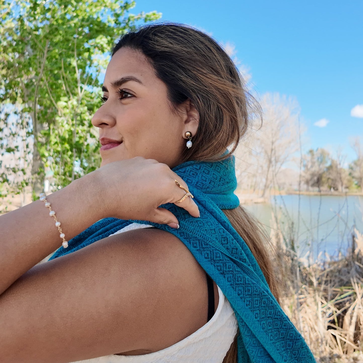 JADE Alpaca Scarf