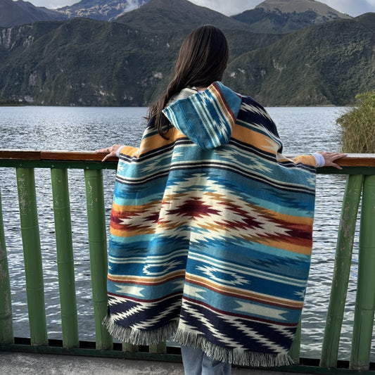 Nuka Blue Poncho