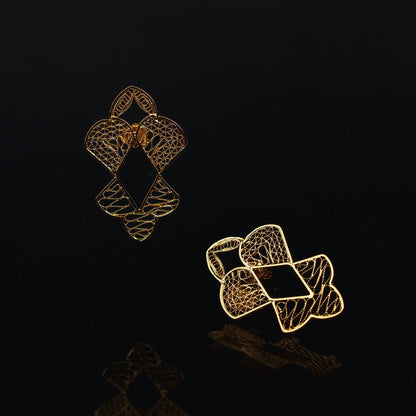 MARIA-PEPITA Gold Earrings