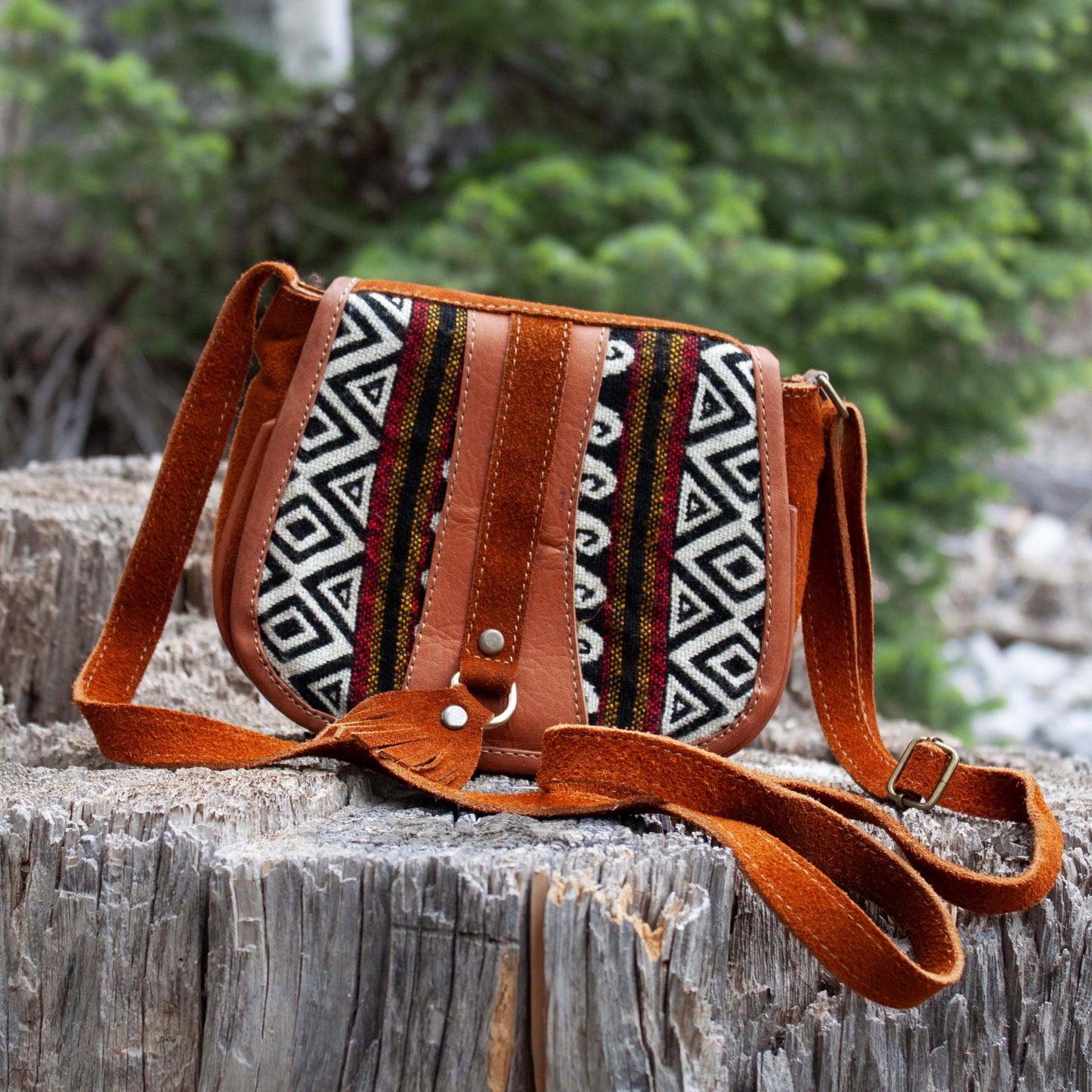 Zuni saddle crossbody bag