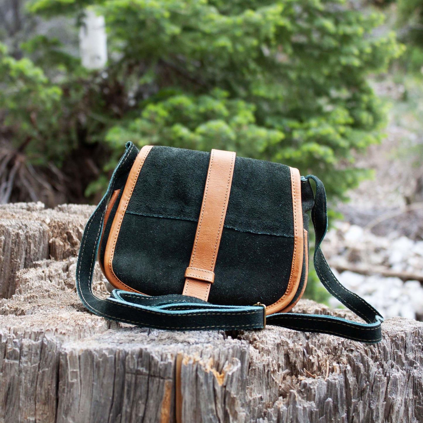 NAWI Crossbody Saddle Bag