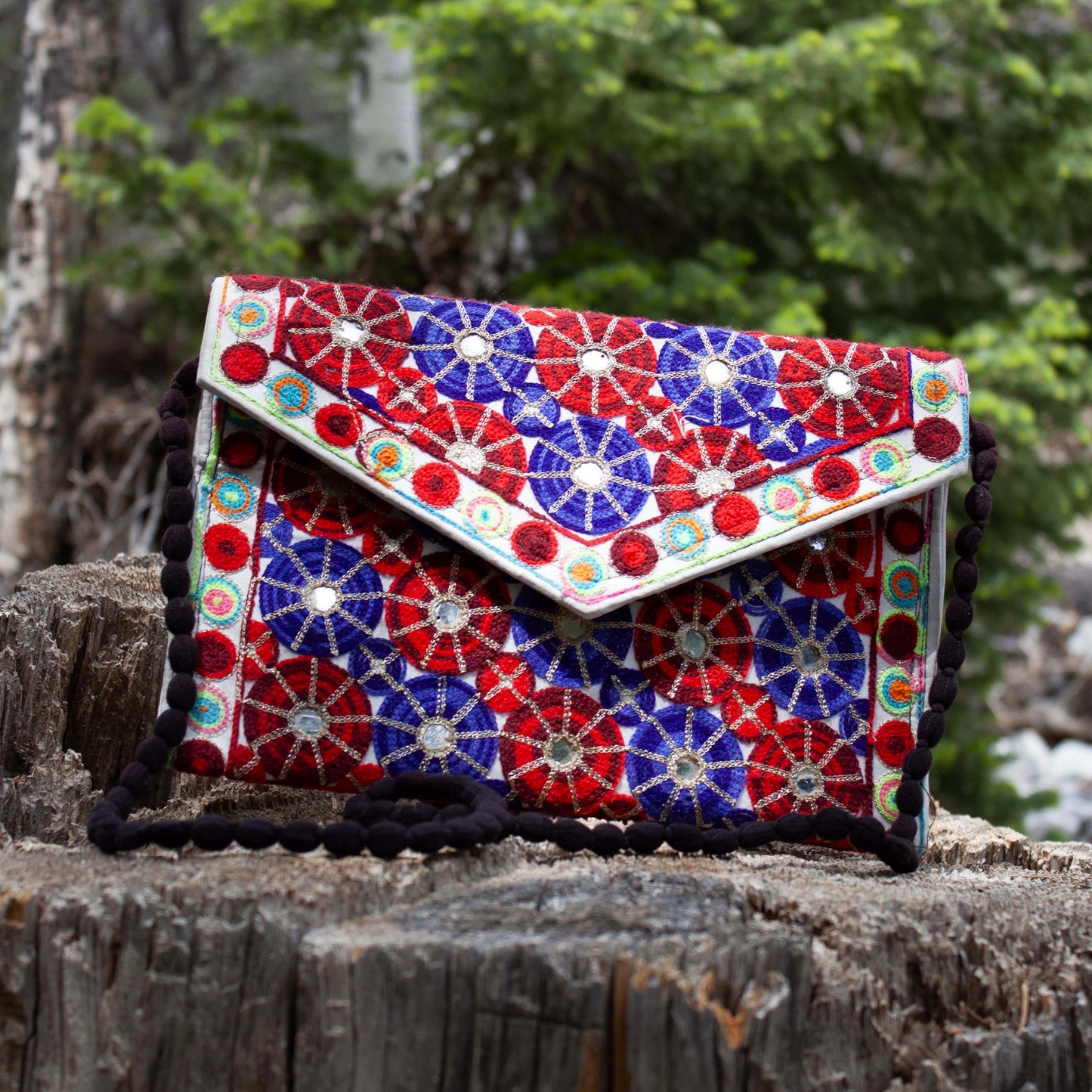 SUMAQ envelope purse