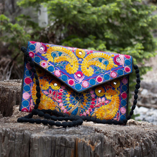 SUMAQ envelope purse