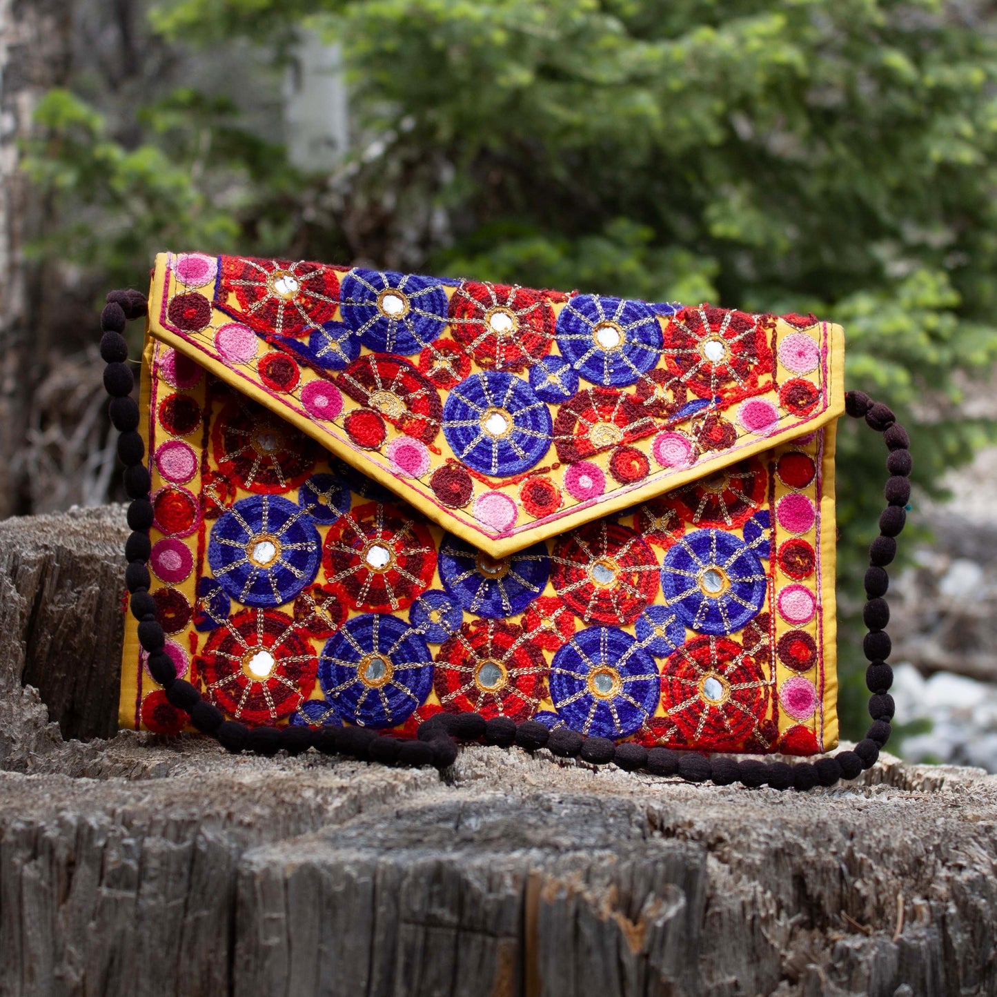 SUMAQ envelope purse