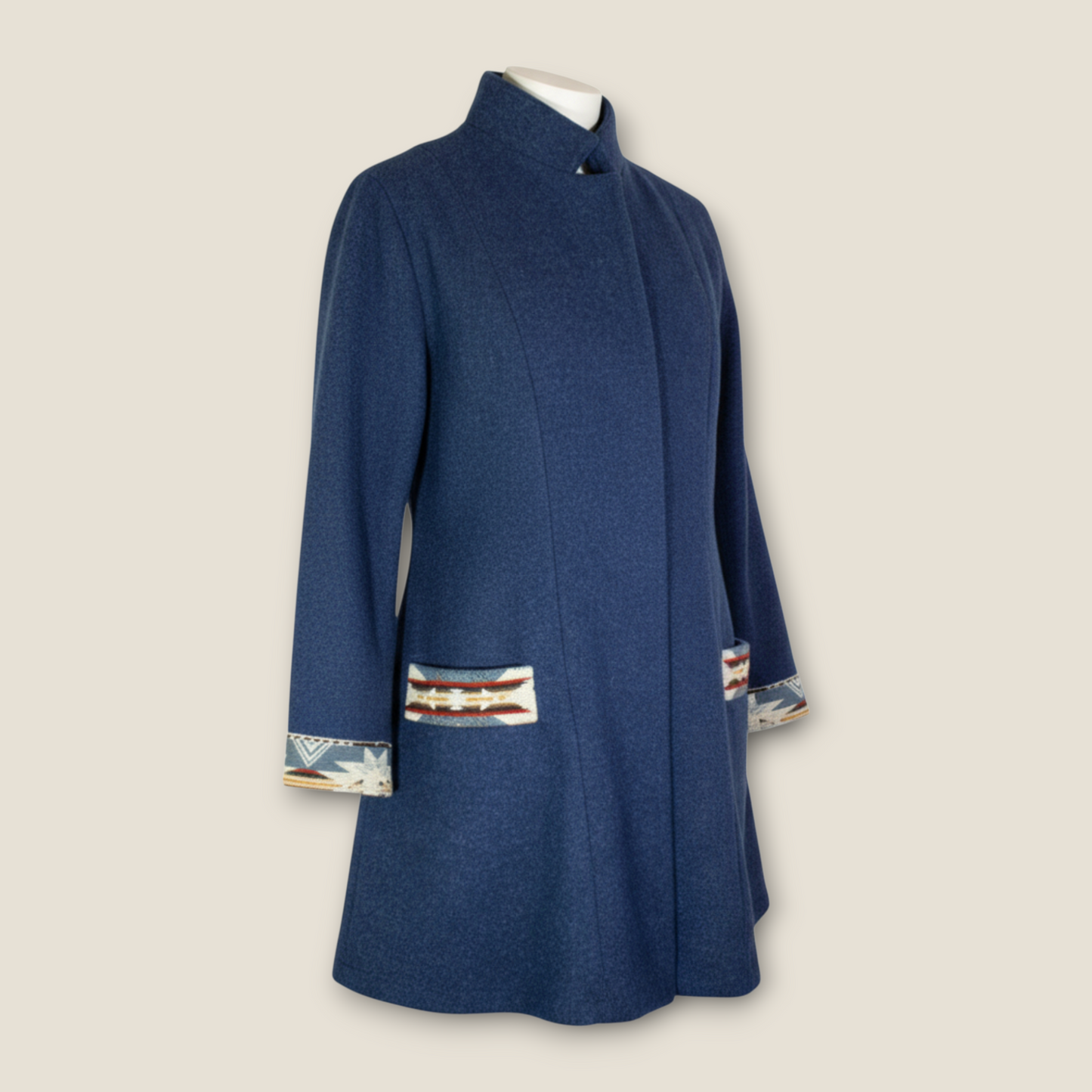 Long Coat Blue