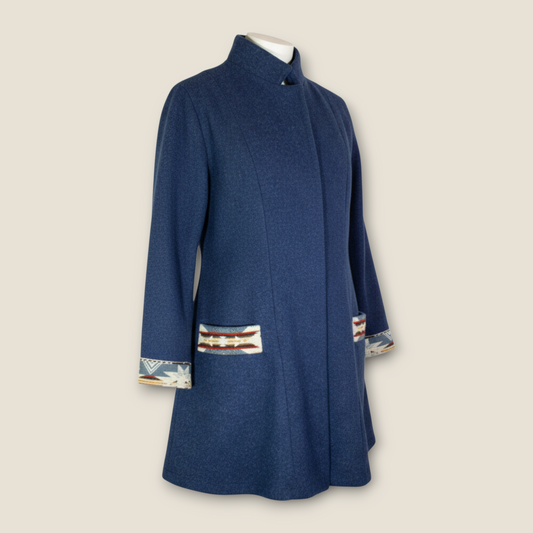 Long Coat Blue