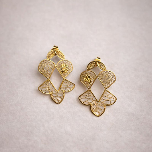 MARIA-PEPITA Gold Earrings
