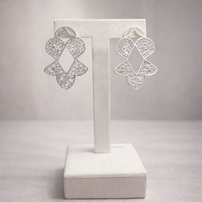 MARIA-PEPITA Silver Earrings