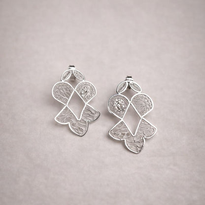 MARIA-PEPITA Silver Earrings