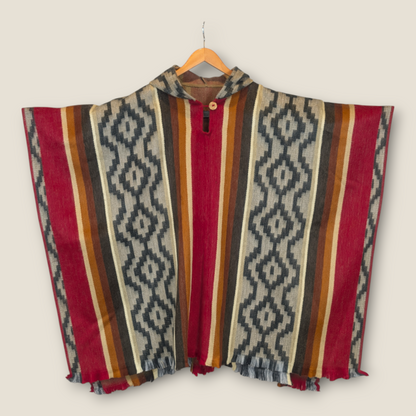 Wasi Red Poncho