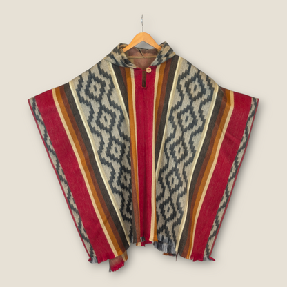 Wasi Red Poncho