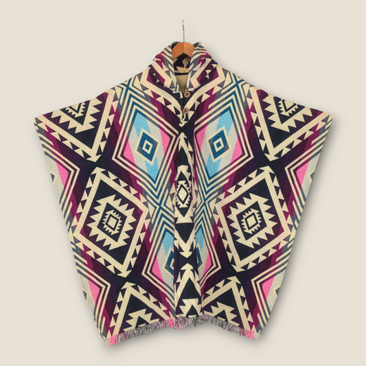 Pirka Pink Poncho