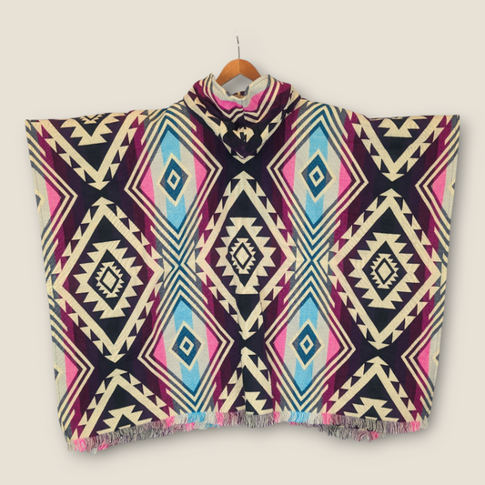 Pirka Pink Poncho