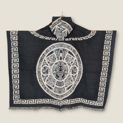 Art Uti Runtu Runtu Poncho Artisan Knit Wrap | Alennya – ALENNYA