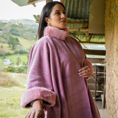 Kushilla Pink Poncho