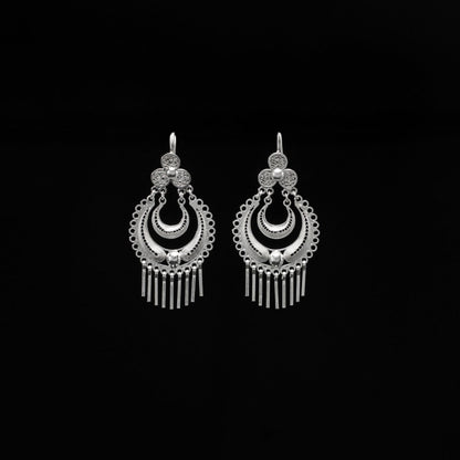 CANDONGA Medium Silver Earrings