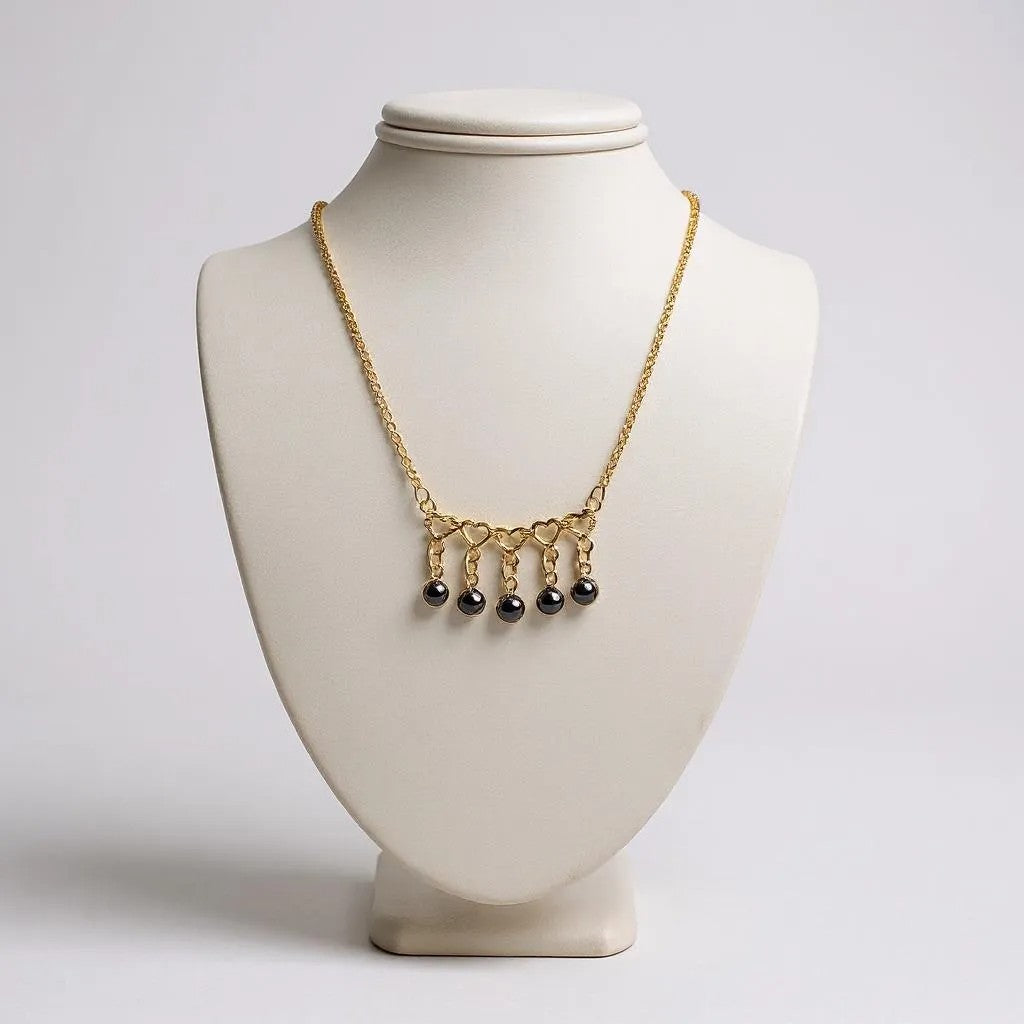 MIDNIGHT Earrings & Necklace