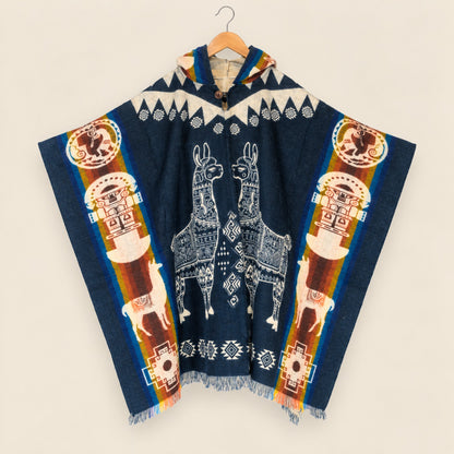 Wawanawi Blue Poncho
